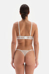 WHITE THONG