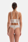 WHITE THONG