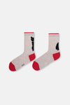 GREY MELANGE SOCKS