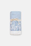 White-Blue TOWEL