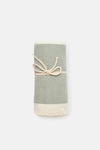 KHAKI STRIPED Stripe Pattern Beach Towel 85x150