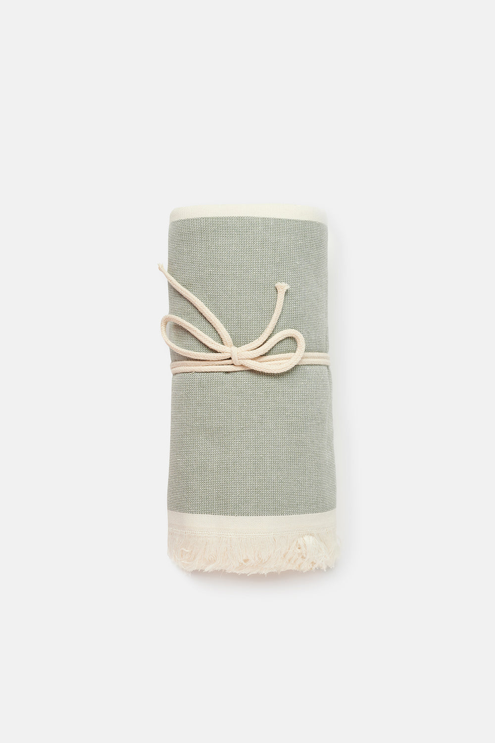 KHAKI STRIPED Stripe Pattern Beach Towel 85x150