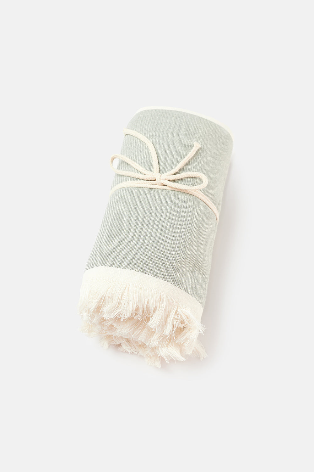 KHAKI STRIPED Stripe Pattern Beach Towel 85x150
