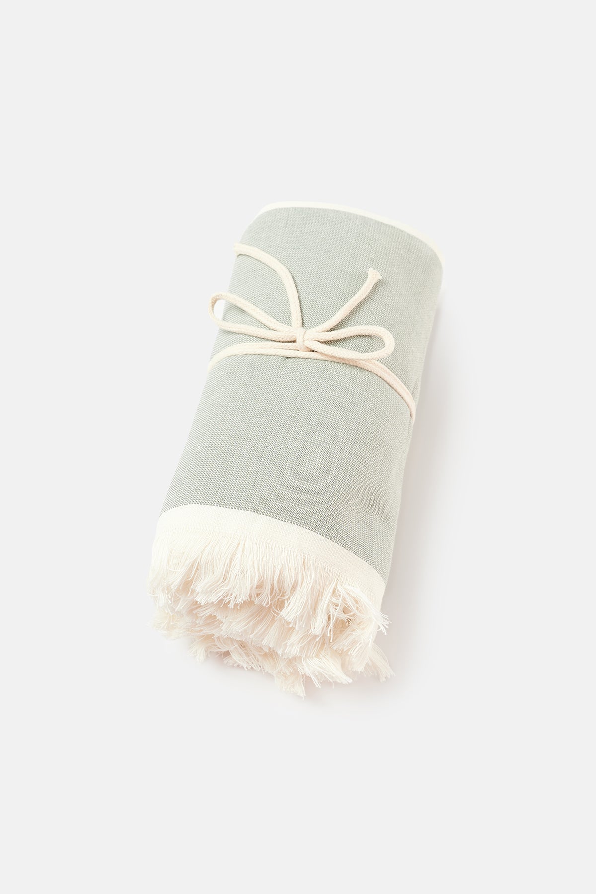 KHAKI STRIPED Stripe Pattern Beach Towel 85x150