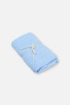 LIGHT BLUE Stripe Pattern Beach Towel 85x150