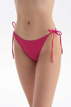 Fuşya Düşük Bel Spagetti Bikini Altı