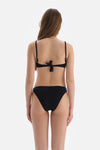 Siyah Düşük Bel Bikini Altı