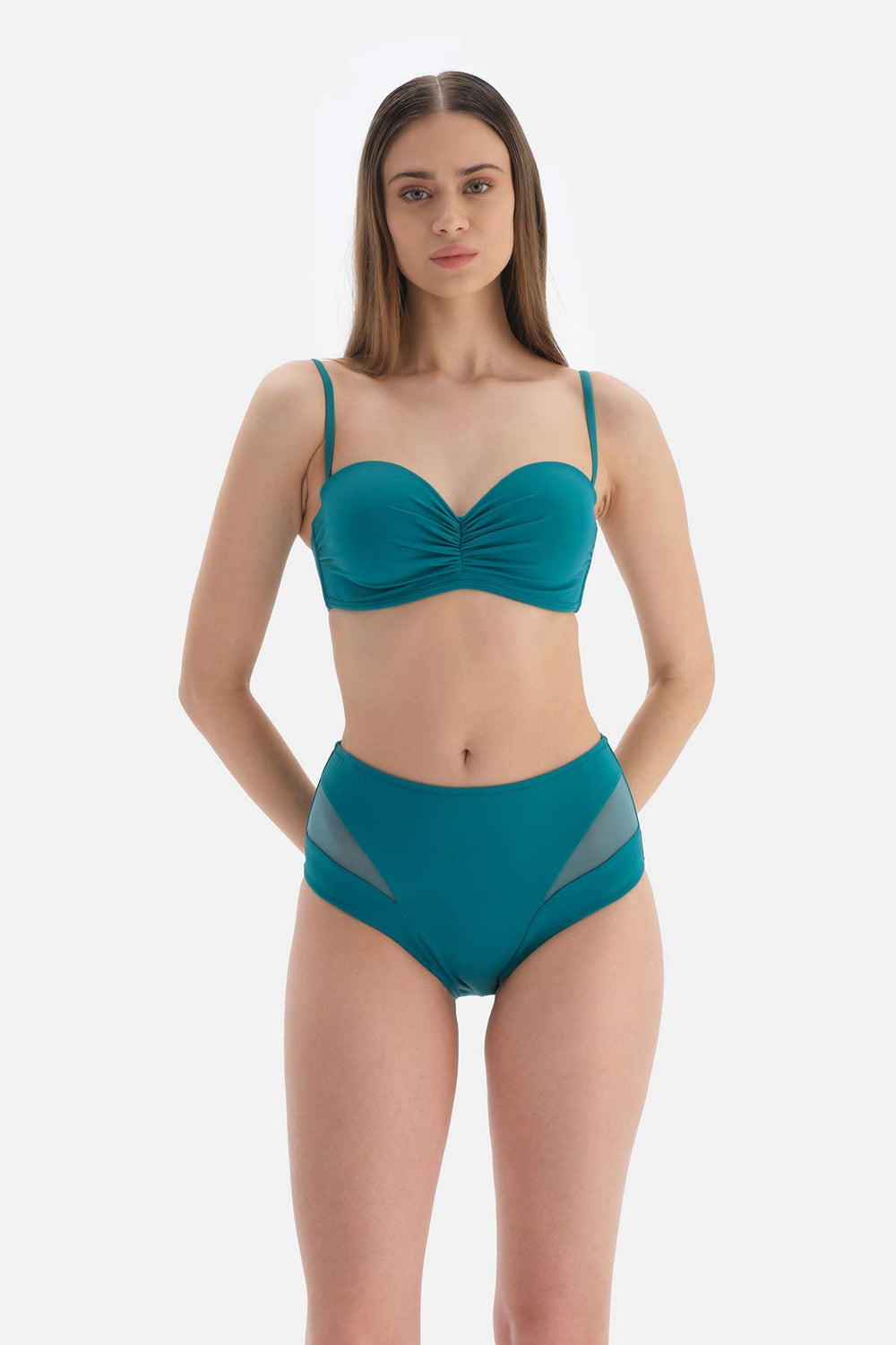 TEAL BIKINI BOTTOM