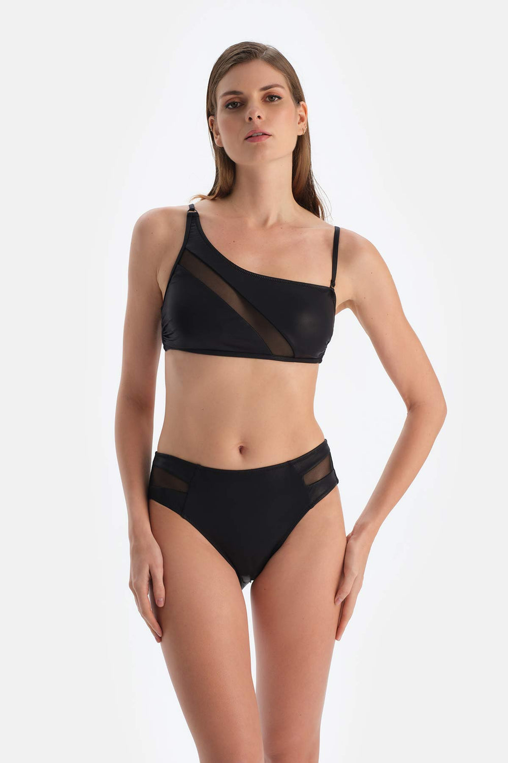 Siyah Normal Bel Brazilian Bikini Altı