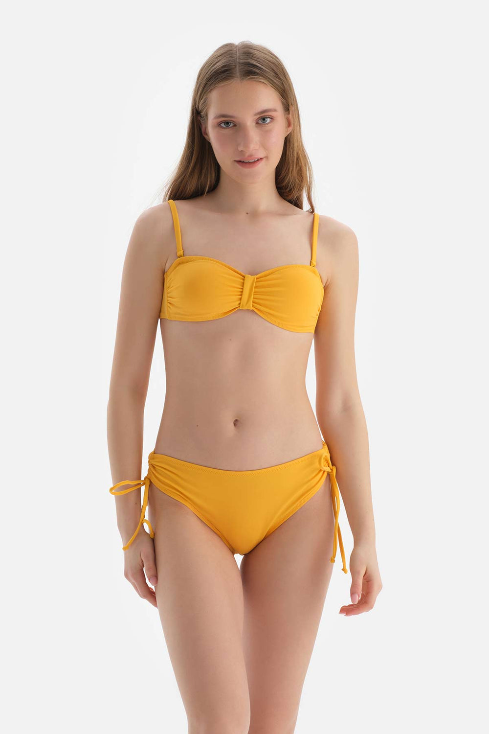 YELLOW BIKINI TOP
