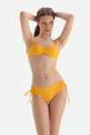 YELLOW BIKINI TOP