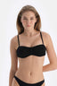 Siyah Straplez Bikini Üstü