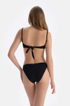 Siyah Straplez Bikini Üstü