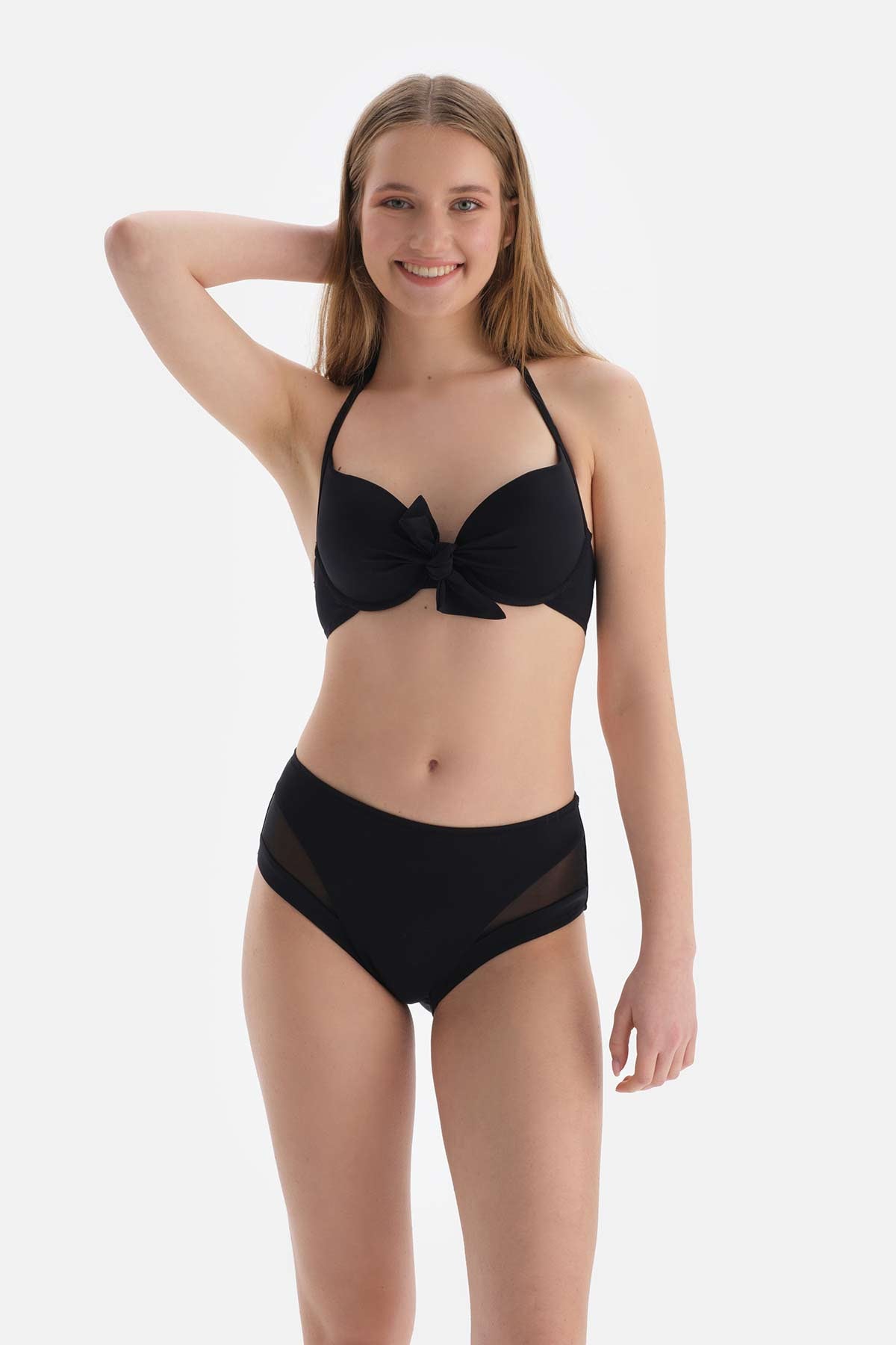 BLACK BIKINI TOP