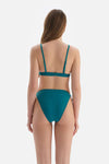 Petrol Bralet Balensiz Bikini Üstü