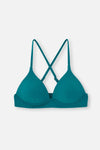 Petrol Bralet Balensiz Bikini Üstü