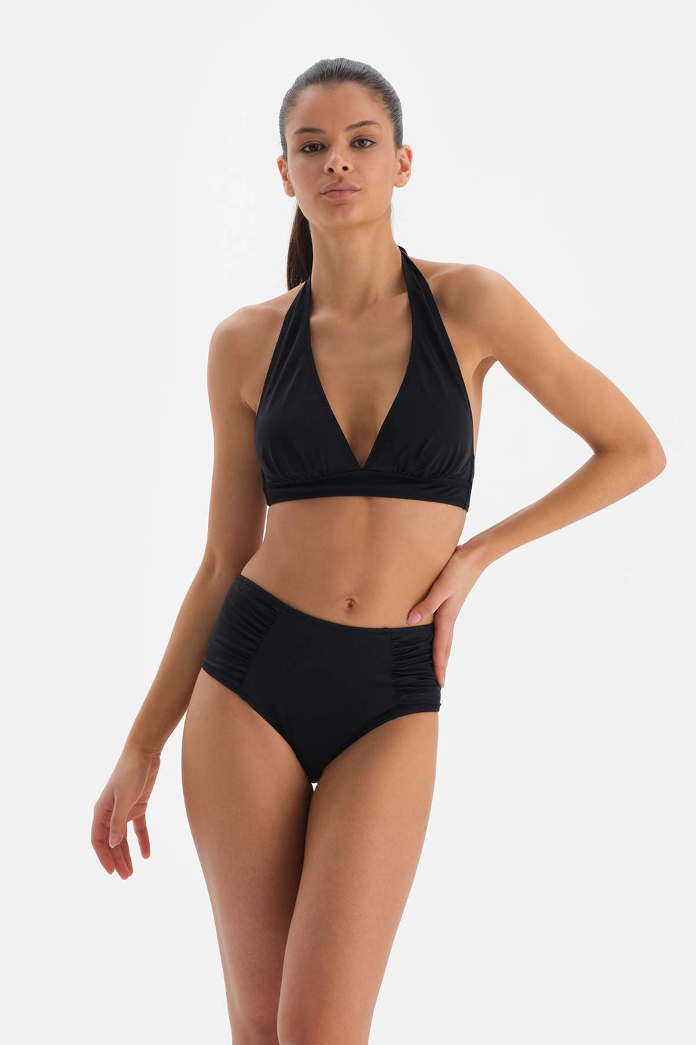 BLACK BIKINI TOP