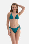 TEAL BIKINI TOP