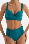 TEAL BIKINI TOP