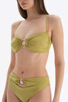 PISTACHIO GREEN BIKINI TOP