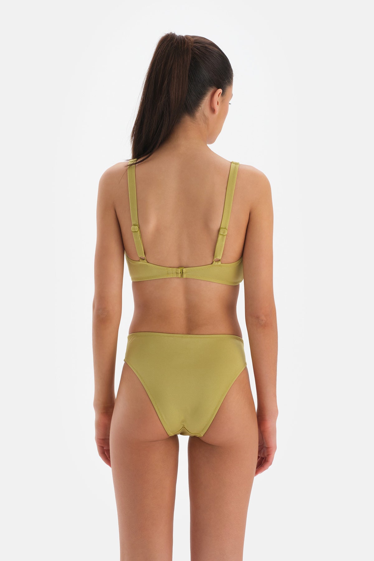 PISTACHIO GREEN BIKINI TOP