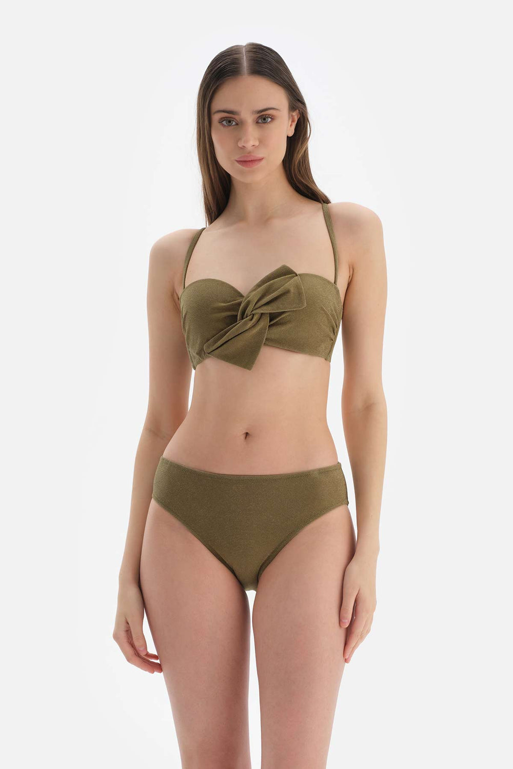 GREEN BIKINI TOP