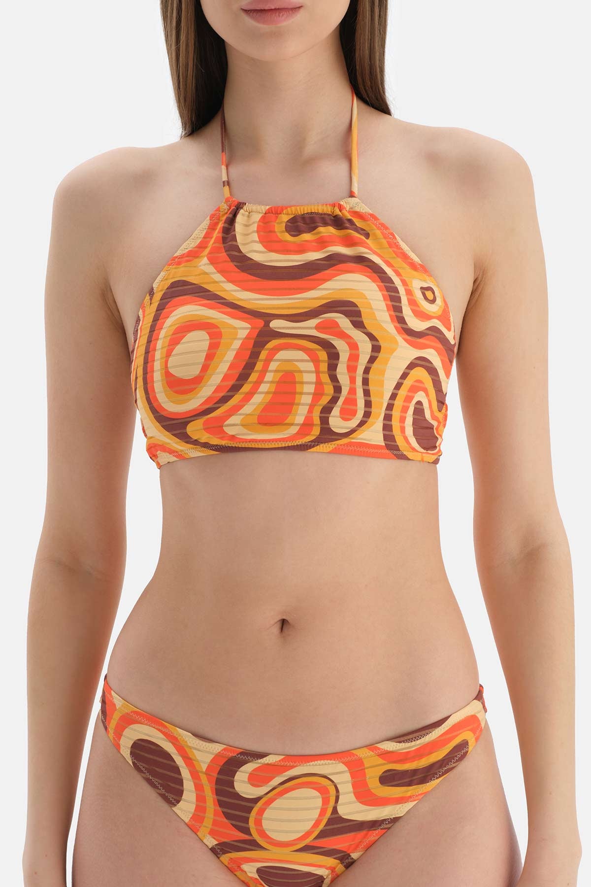 TERRACOTTA BIKINI TOP