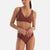 BROWN BIKINI TOP
