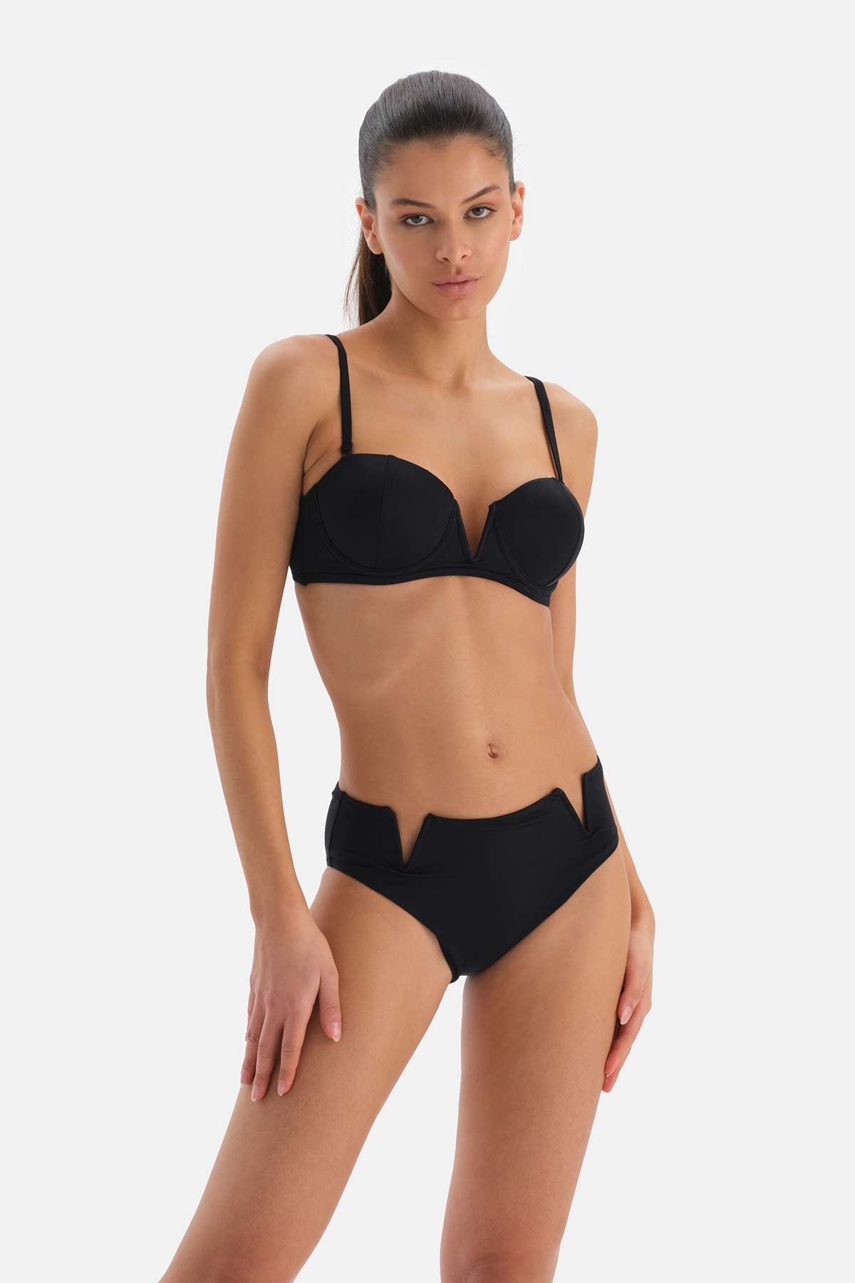 BLACK BIKINI TOP