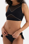 BLACK BIKINI TOP