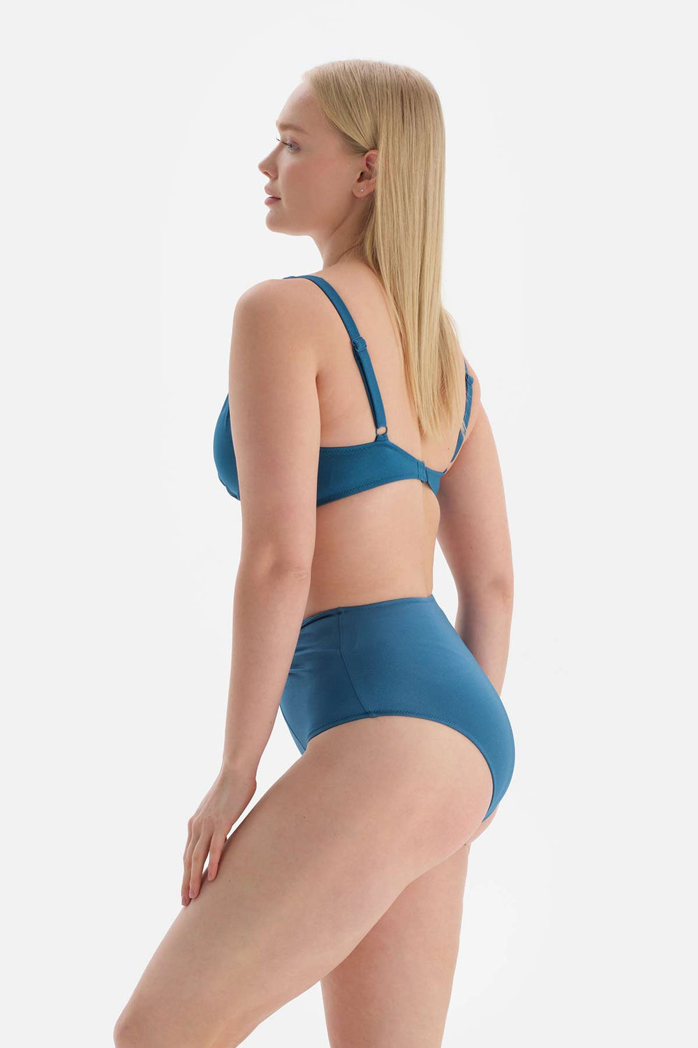 TEAL BIKINI TOP