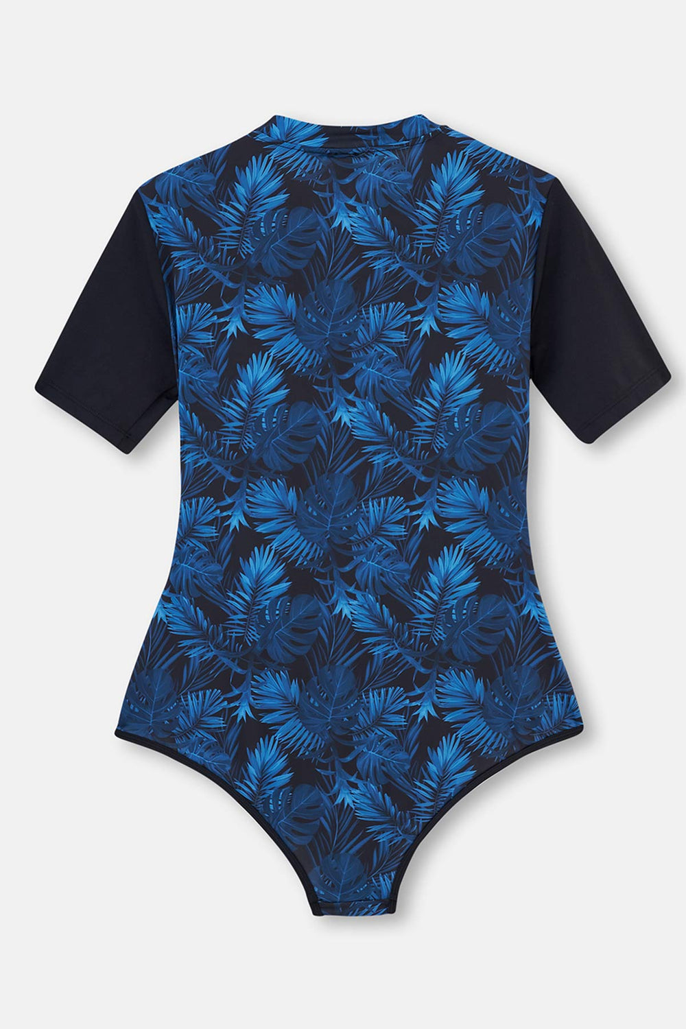 Siyah Fermuarlı 3 Parçalı Tesettür Mayo Seti