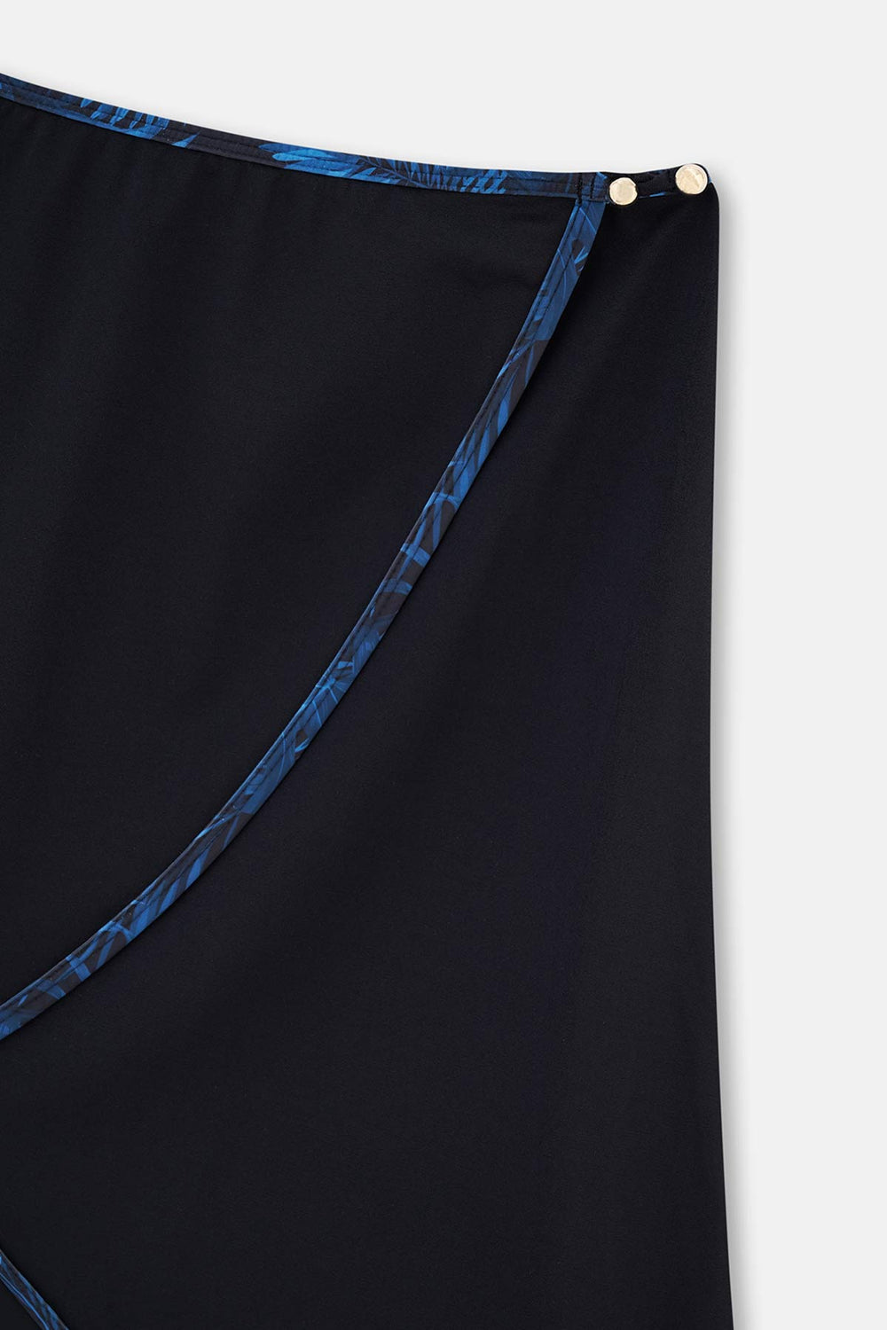 Siyah Fermuarlı 3 Parçalı Tesettür Mayo Seti