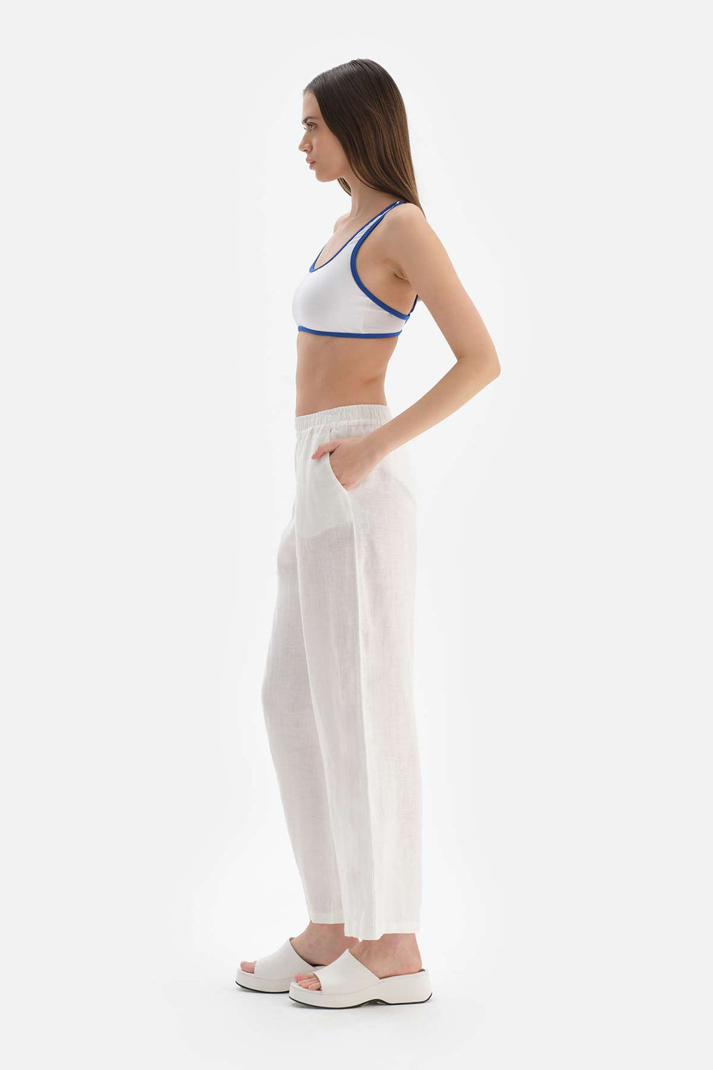 WHITE TROUSERS