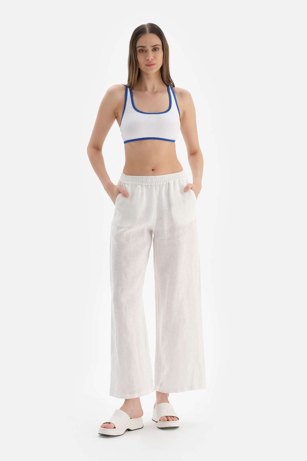 WHITE TROUSERS