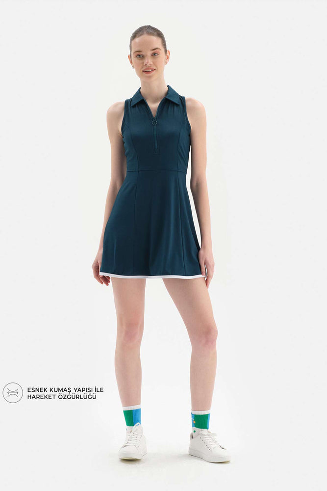 TEAL DRESS