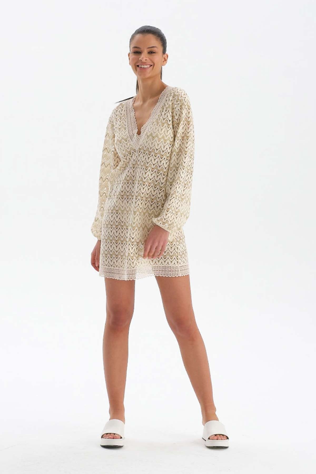 ECRU DRESS