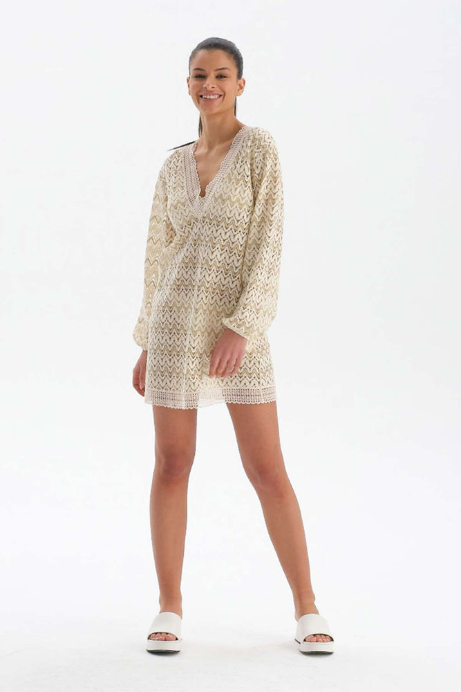 ECRU DRESS