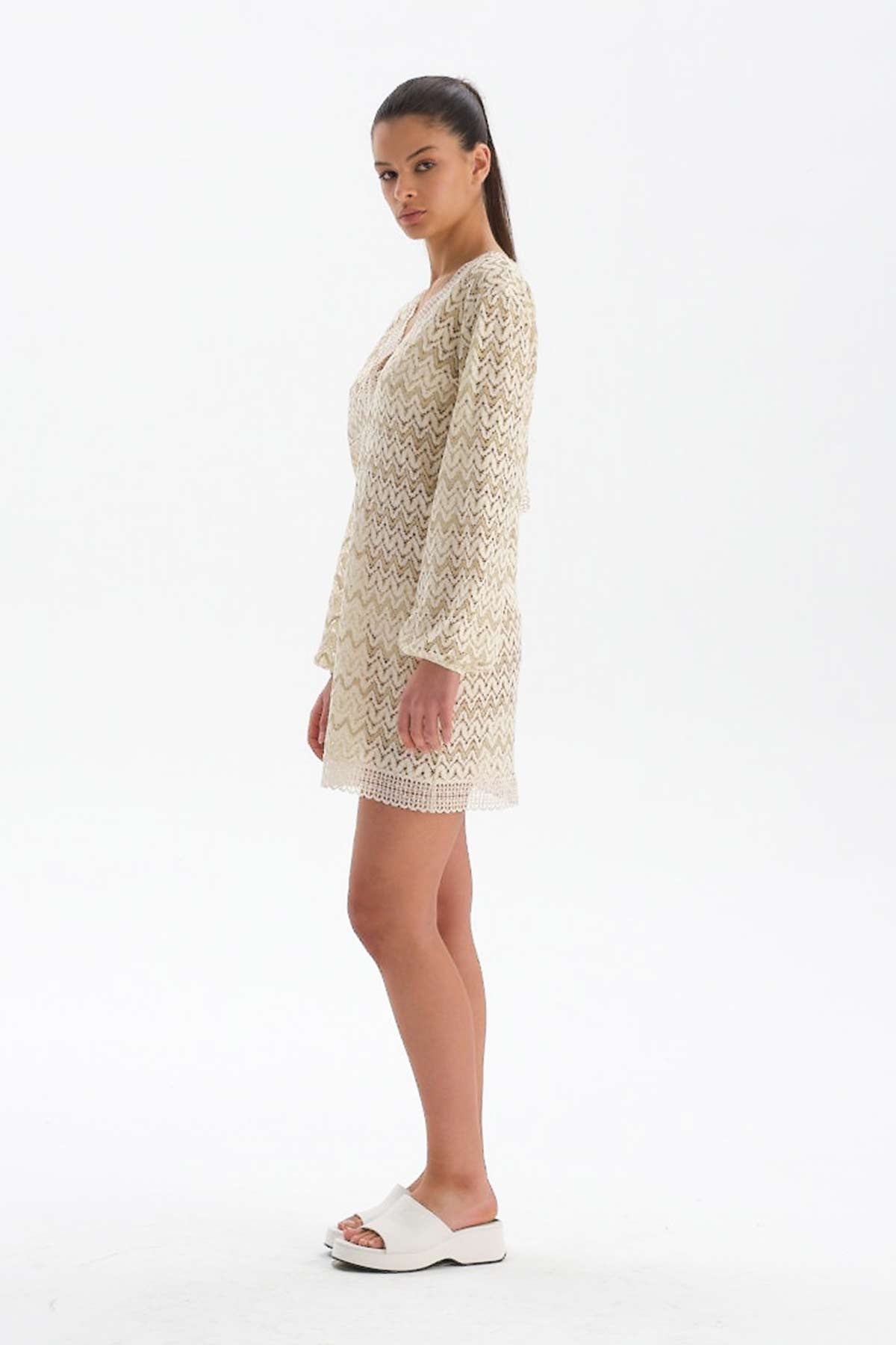 ECRU DRESS