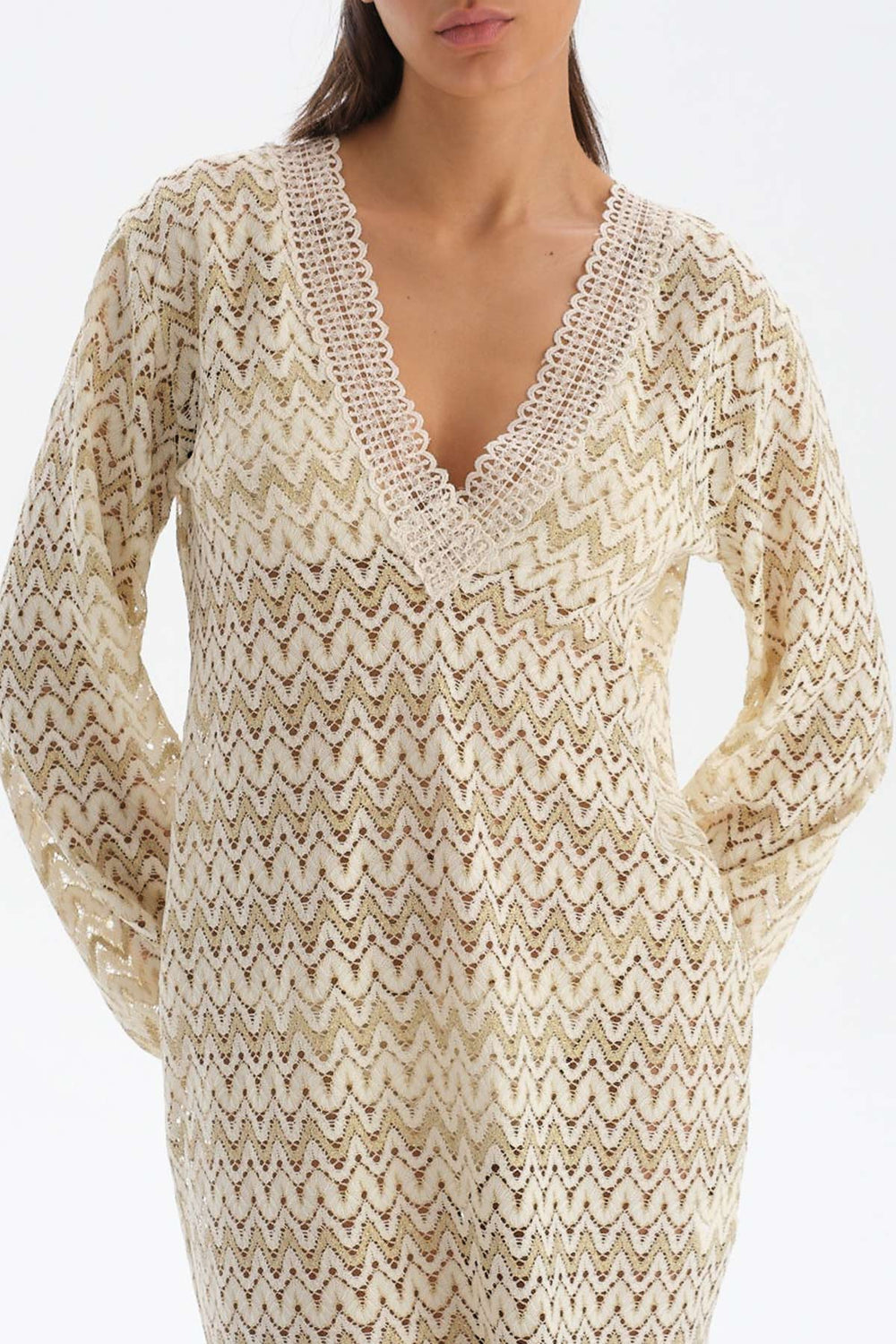 ECRU DRESS