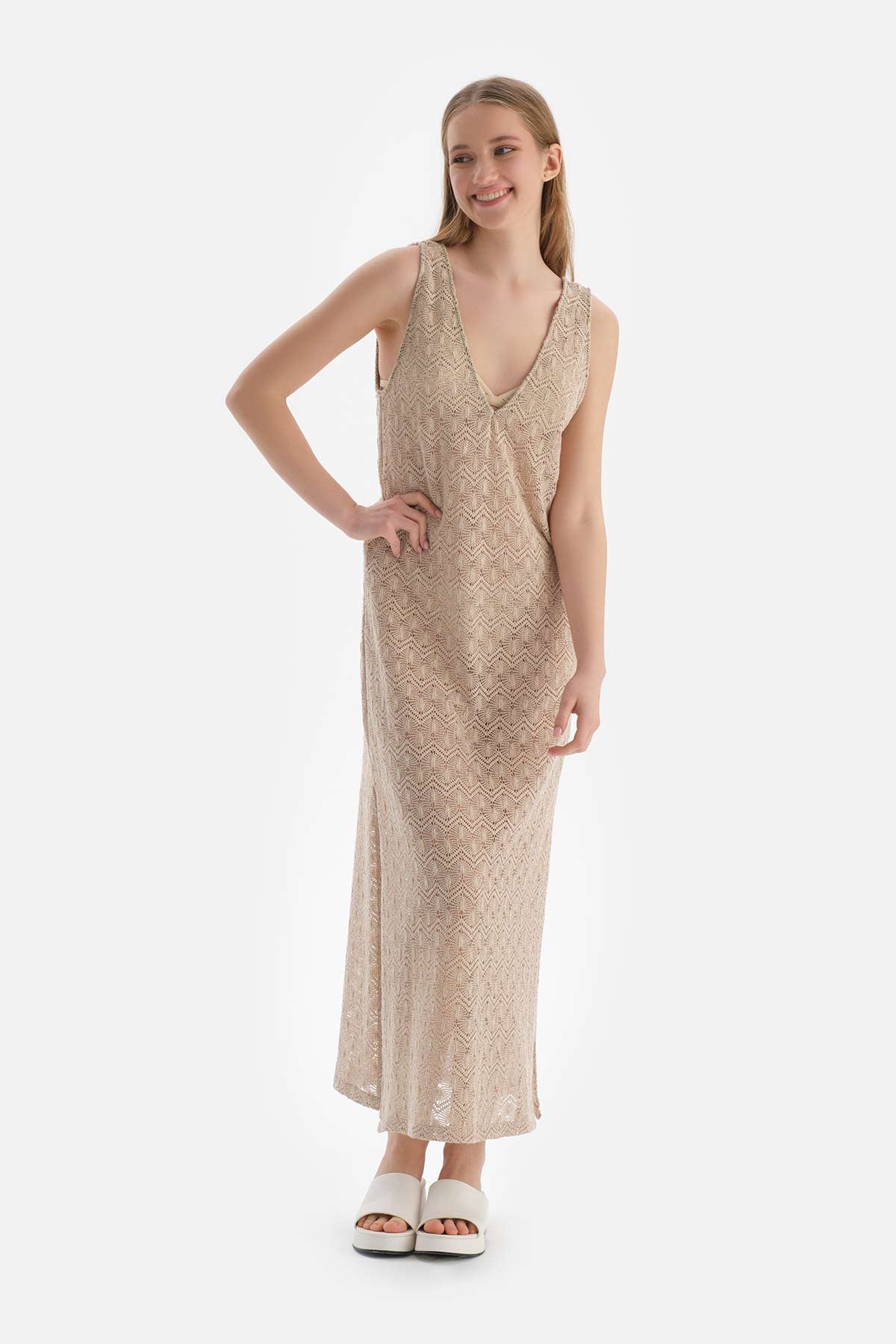 ECRU DRESS