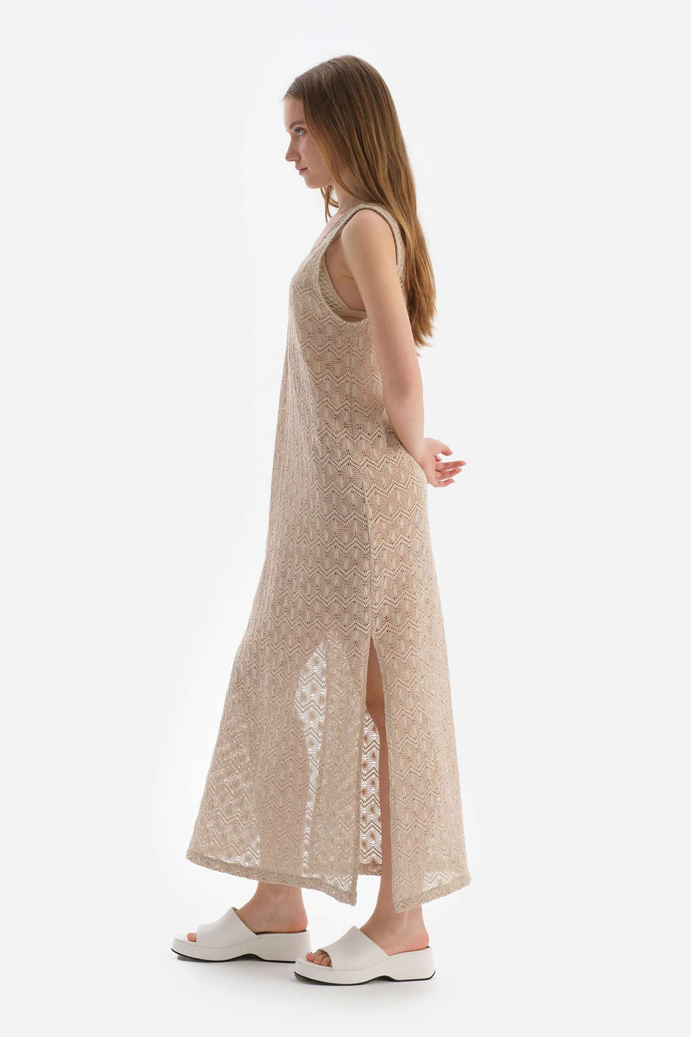 ECRU DRESS