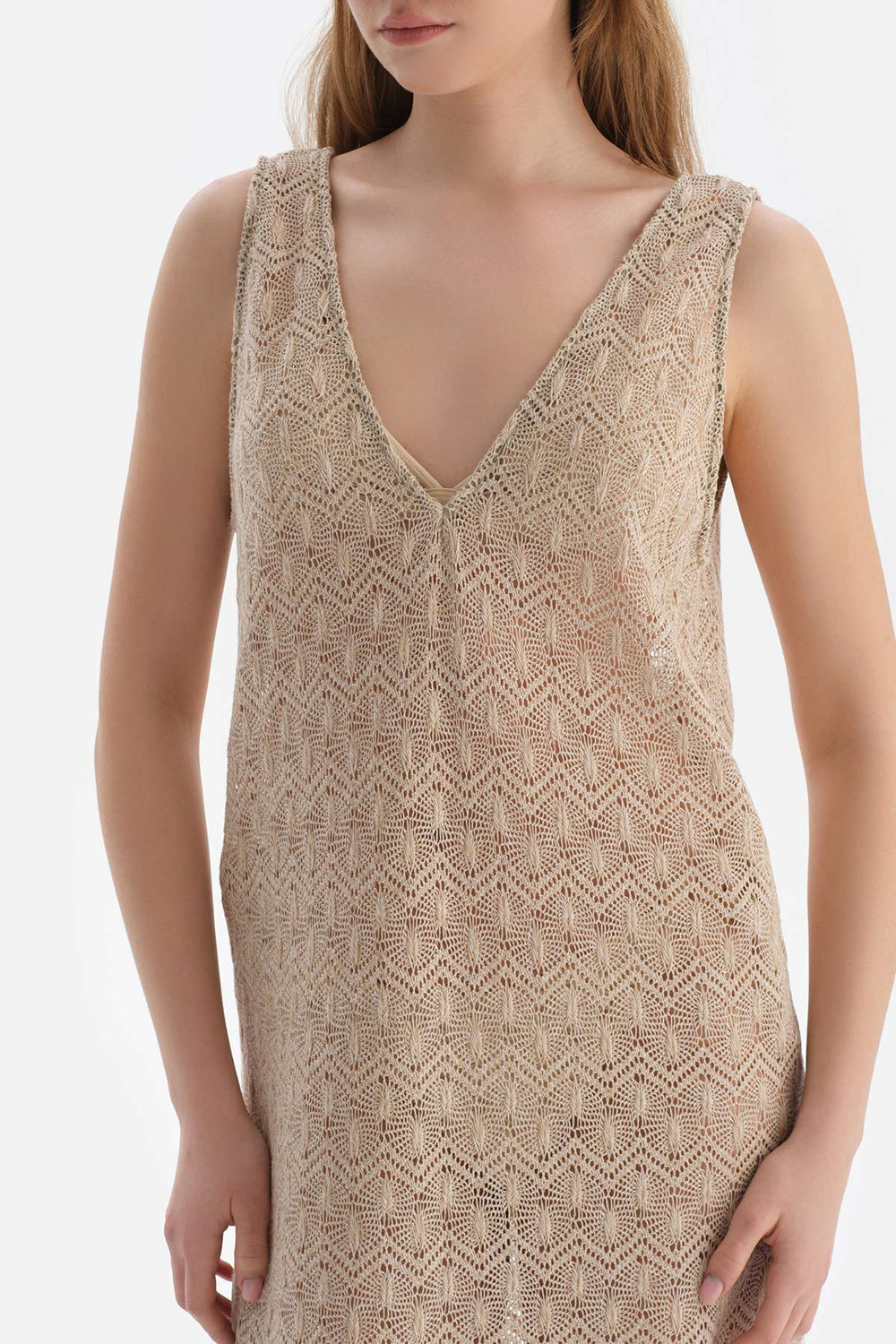 ECRU DRESS