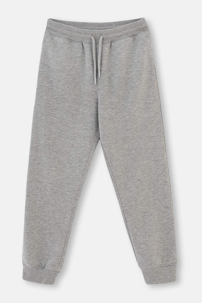 Grey Melange BASIC UNISEX SWEATPANTS