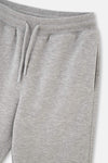 Grey Melange BASIC UNISEX SWEATPANTS