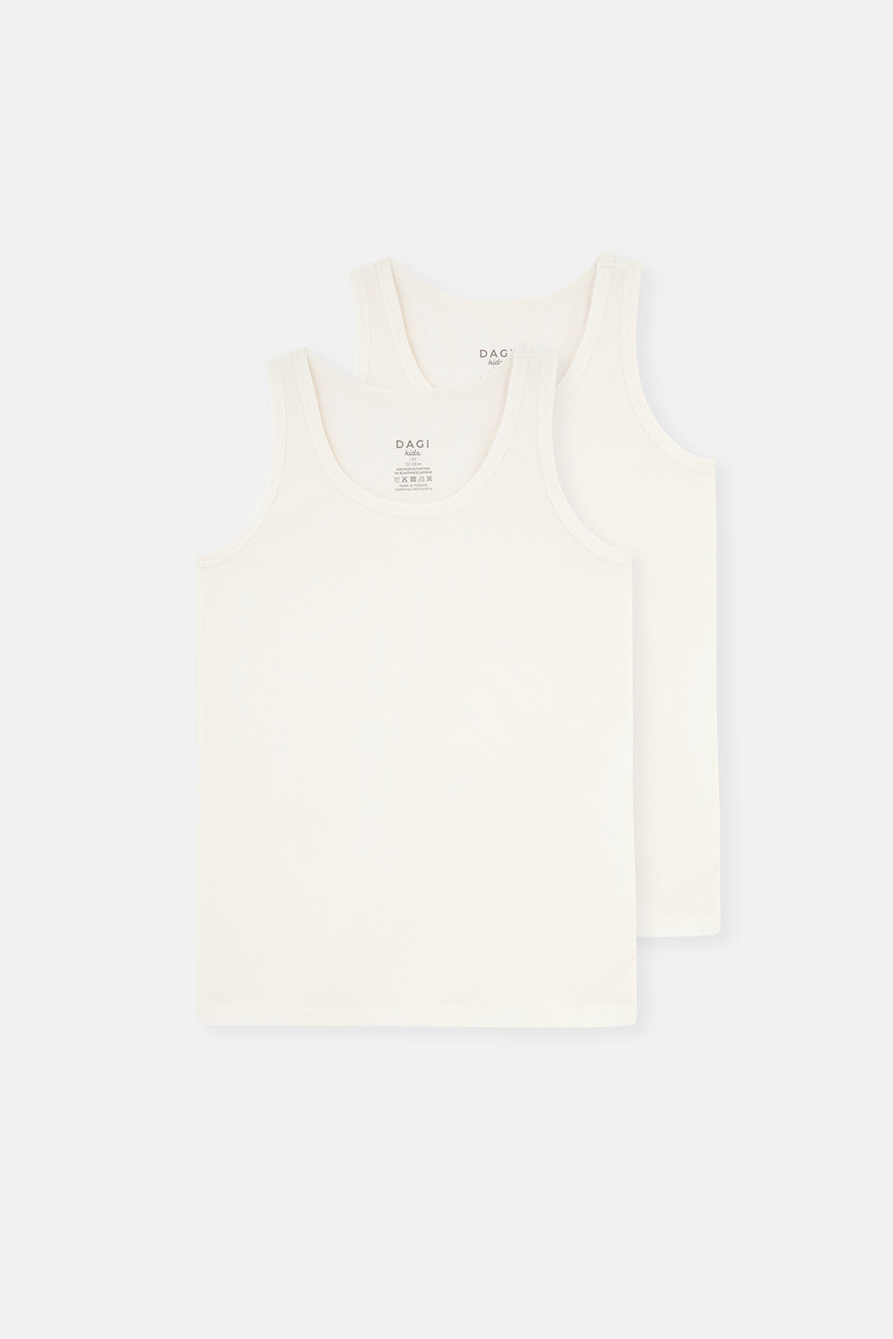 White MEN COTON ATHLETTE 2 PACK