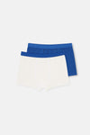 Multicolor 2'Li Erkek Çocuk Pamuk Boxer