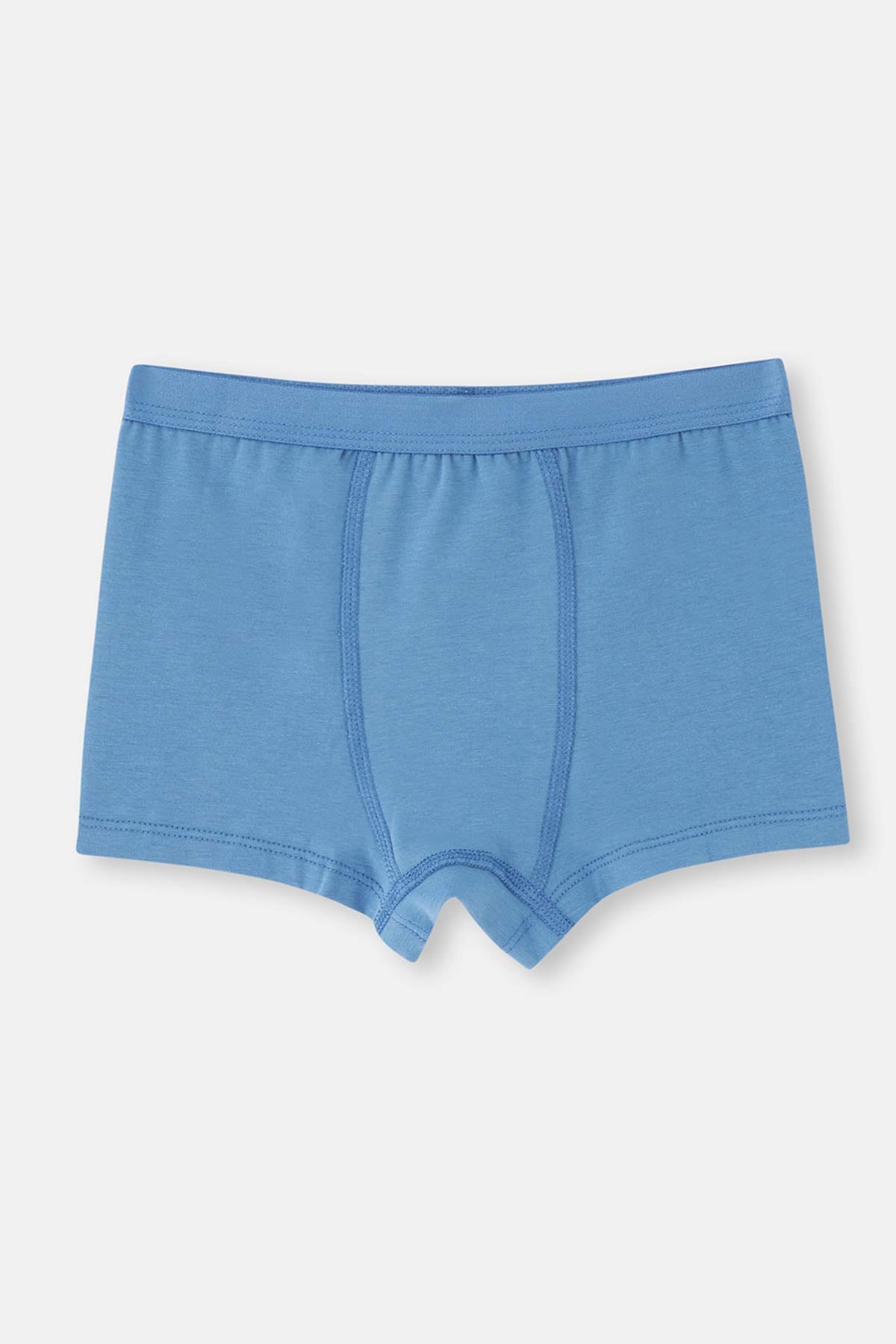 Blue-Grey Melange MEN COTTON BOXER 2PACK