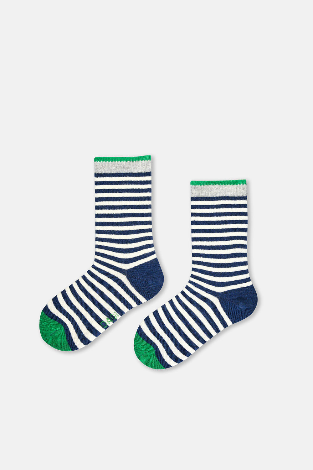 Grey Melange-Navy SOCKS