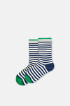 Grey Melange-Navy SOCKS